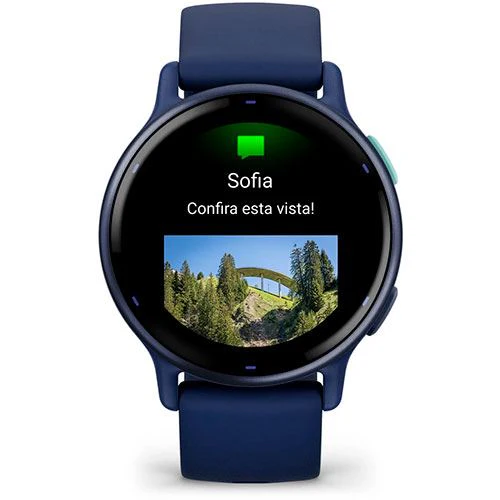 Relógio Desportivo Garmin Vivoactive 5 - Azul Marinho - Image 2