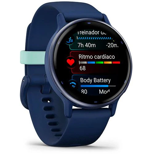 Relógio Desportivo Garmin Vivoactive 5 - Azul Marinho - Image 3