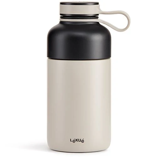 Garrafa Térmica Lékué To Go - 300ml - Cinzento