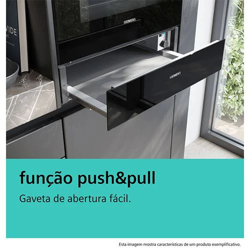 Gaveta de Aquecimento Siemens BI710C1B1 | Preto - Image 5