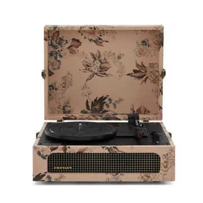 Gira-Discos Bluetooth Crosley Voyager CR8017B-FL4 - Floral