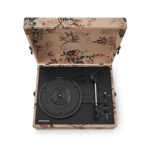 Gira-Discos Bluetooth Crosley Voyager CR8017B-FL4 - Floral - Image 6