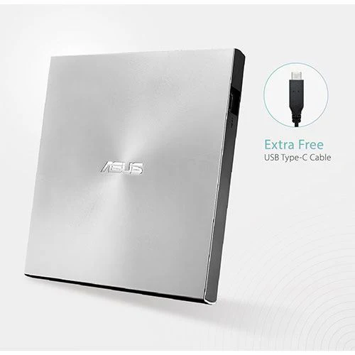 Drive Externa Asus ZenDrive DVD-RW SDRW-08U9M-U - Cinzento - Image 4