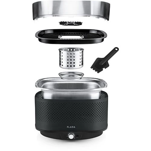 Grelhador a Carvão Flama Mastergrill EVO Anthracite 4011FL - Preto - Image 14
