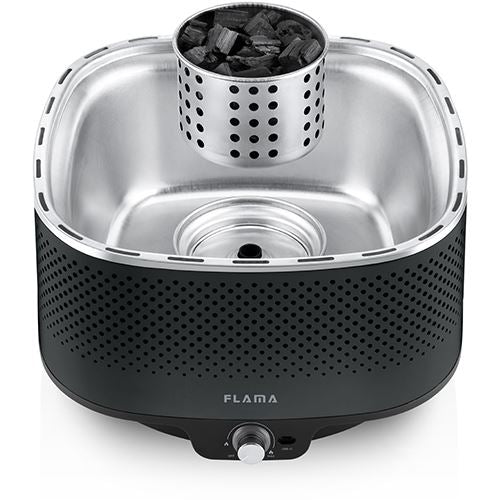 Grelhador a Carvão Flama Mastergrill EVO Anthracite 4011FL - Preto - Image 8