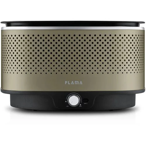 Grelhador a Carvão Flama Mastergrill EVO Terracotta 4014FL - Verde