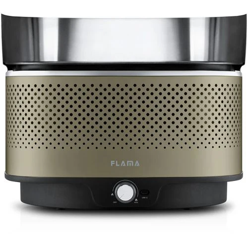 Grelhador a Carvão Flama Mastergrill EVO Terracotta 4014FL - Verde - Image 4