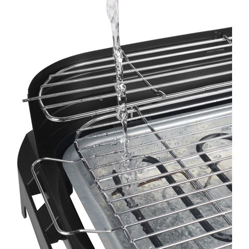 Grelhador BBQ com Apoio Lateral Princess 112250 | 2200 W - Preto - Image 3