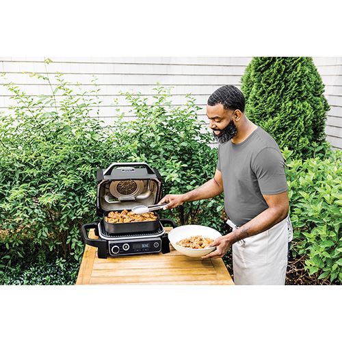 Grelhador Elétrico de Exterior + Air Fryer Ninja OG701EU | 2400 W - Image 9