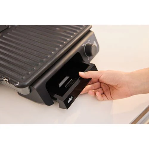 Grelhador Elétrico de Placas Braun Multigrill 5 CG5010IGY | 2000W | Preto/Aço inox - Image 6