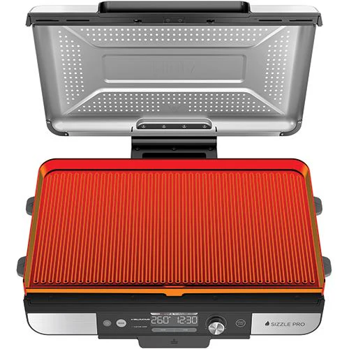 Grelhador Elétrico de Placas Ninja GX101EU 1800W - Preto | Inox - Image 23