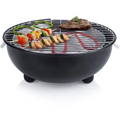 Grelhador Elétrico Tristar BQ-2880 Barbecue | 1250 W - Preto - Image 2