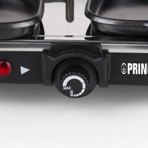 Grelhador Pedra Oval Princess 162710 8 Oval Pedra Grill Party | 1200 W - Preto - Image 3
