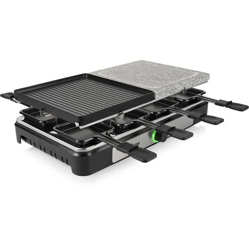 Grelhador Raclette Pedra | Teflon Tristar RA-2736 Stone Grill | 1400 W - Preto