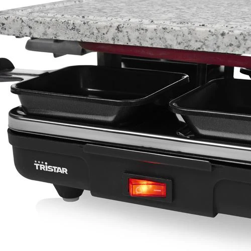 Grelhador Raclette Pedra Tristar RA-2745 Stone 4 | 600 W - Preto - Image 3