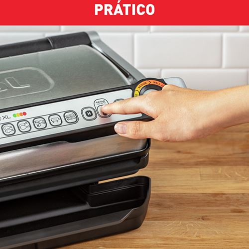 Grelhador Tefal OptiGrill + XL GC722D12 9 Programas Automáticos - Outlet - Grade A - Image 5