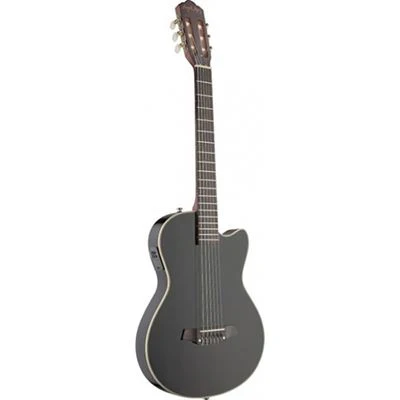 Guitarra Clássica Eléctrica EC3000CBK - Preto - Angel Lopez