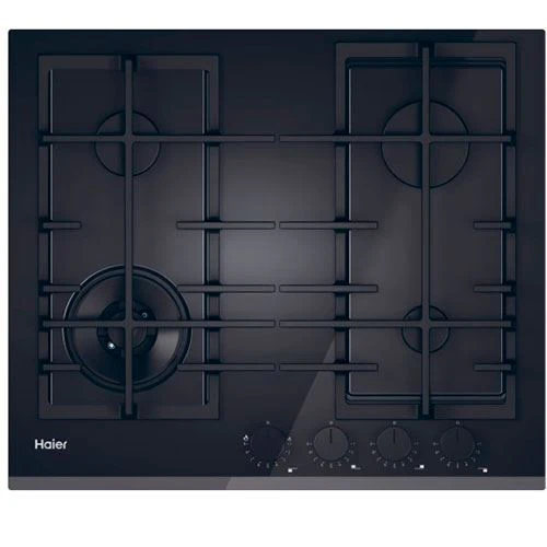 Placa a Gás Haier HAVG6BF4HBPB Serie 4 | 59.5 cm | 4 Bocas | Preto