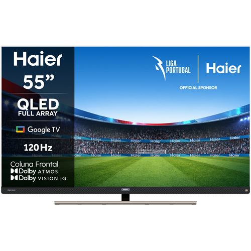 Smart TV Android Haier 55" QLED UHD 4K H55S900UX - 140cm