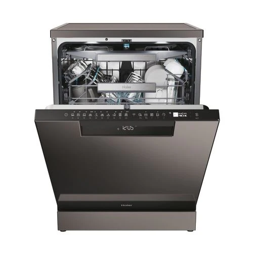 Máquina de Lavar Loiça Haier XF 4A4M4PDA | 14 talheres | 60 cm | A | Grafite - Image 3