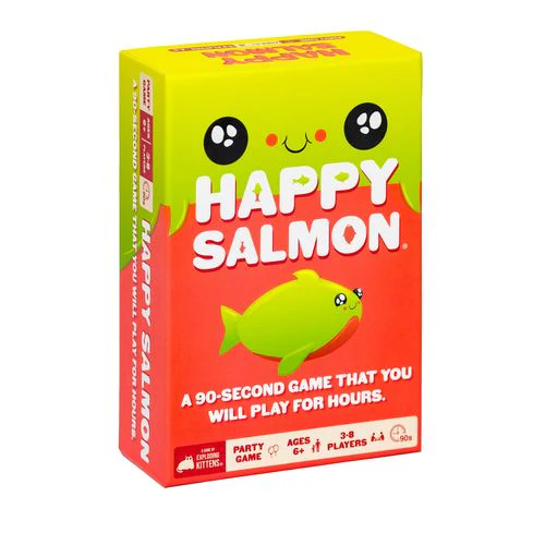 Jogo de Tabuleiro Happy Salmon - Game By Exploding Kittens