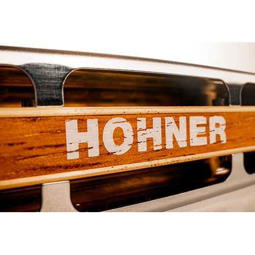 Harmónica Hohner Blues Harp A - Major - Prateada - Image 10