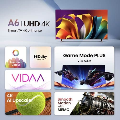 Smart TV Hisense 65" UHD 4K 65A6N - 165 cm - Image 8
