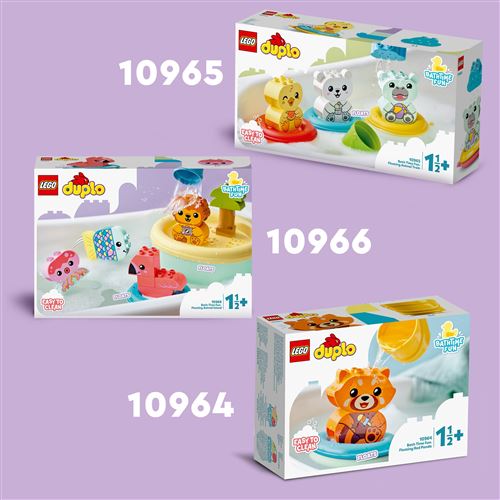 LEGO DUPLO 10964 Hora do Banho Divertido: Panda Vermelho Flutuante - Image 7