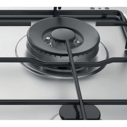Placa a Gás Hotpoint PPH 60P D/IX | Gás Natural | 58 cm | 4 Zonas | Aço inoxidável - Image 4