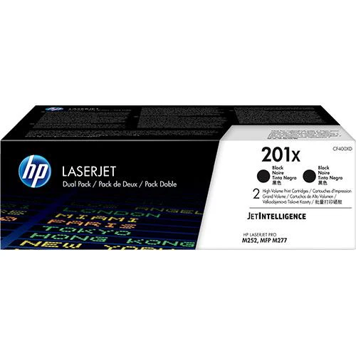 Pack de Toners HP LaserJet 201X - 2x Preto