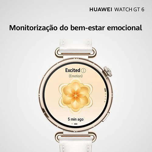 Huawei Watch GT6 - 41mm - Dourado | Bracelete Malha Milanesa Dourado - Image 7