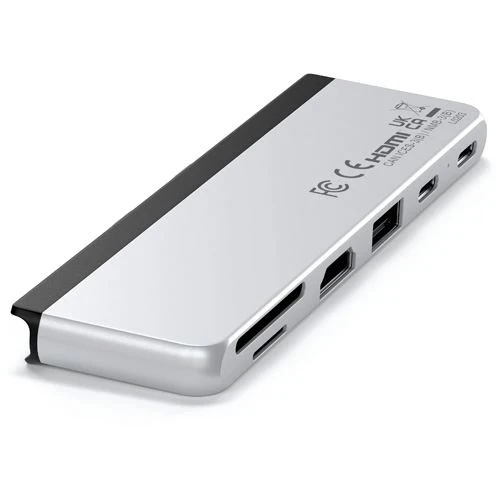 Hub Adaptador Satechi ST-HSP9P Dual USB-C 6 Portas para Surface Pro 9/10/11 - Image 4