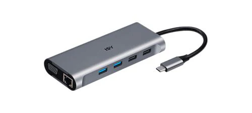 ISY IAD-1026 USB-C MULTIPORT, 2XUSB