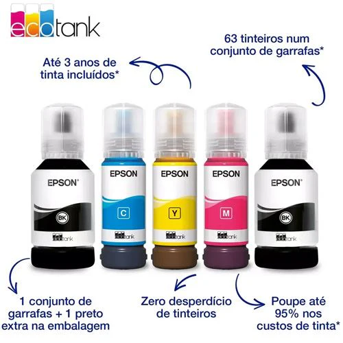 Impressora Multifunções Epson EcoTank ET-4956 - Image 5