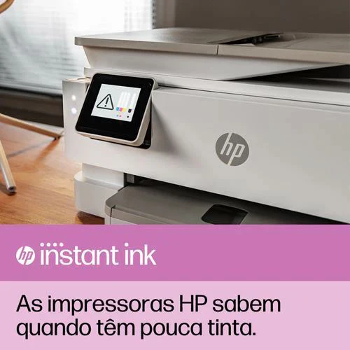 Impressora Multifunções HP Envy 6430e | Cores | 10 ppm | Wi-Fi | Instant Ink - Branco - Image 6