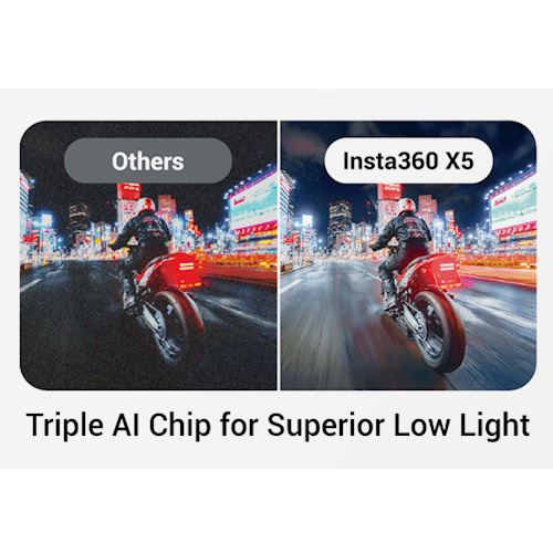 Action Cam 360º Insta360 X5 - Essentials Bundle - Preto - Image 15