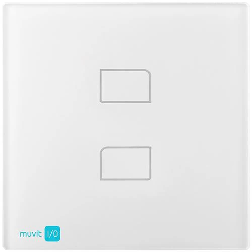 Interruptor Parede Dupla Muvit iO RF