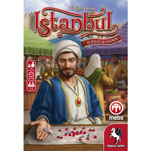 Jogo de Tabuleiro Istanbul: O Jogo de Dados - MEBO Games