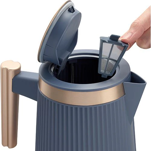 Jarro Elétrico Russell Hobbs Bronte Navy 26752-70 | 1,7 L | 2400 W - Azul texturado - Image 4