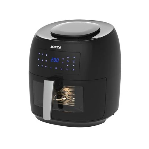 Air Fryer Jocca com Janela 7,4 L - Preto