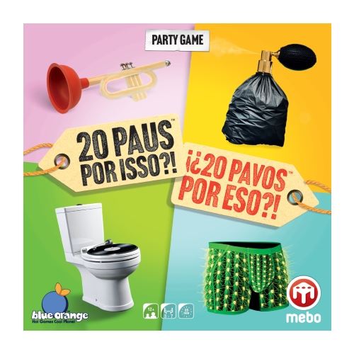 Jogo 20 Paus Por Isso?! - Blue Orange | Mebo