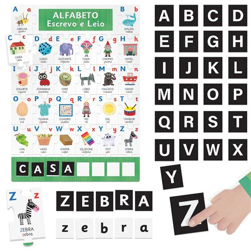 Jogo Alfabeto - Escrevo e Leio - Headu | Sig Toys - Image 2