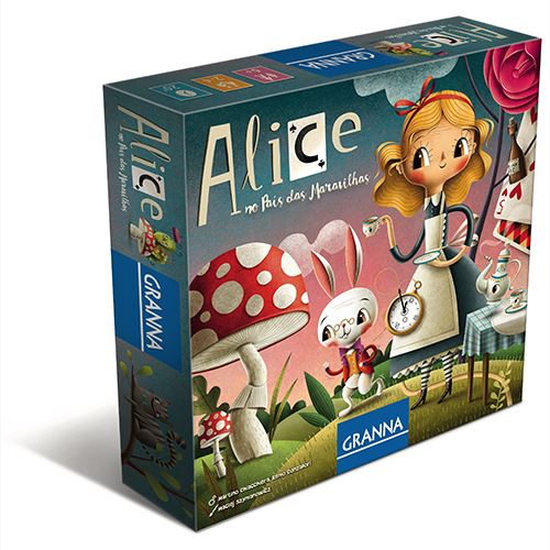 Jogo Alice No País das Maravilhas - Granna | Sig Toys