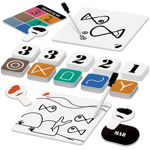 Jogo Artisticamente - O Jogo dos Desenhos Geniais - Ludic | Sig Toys - Image 2