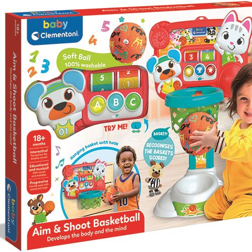 Jogo Basketball Divertido - Baby Clementoni - Image 2