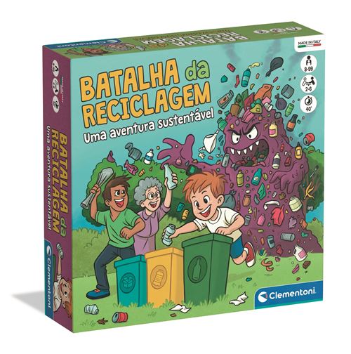 Jogo Batalha da Reciclagem - BoardGames | Clementoni