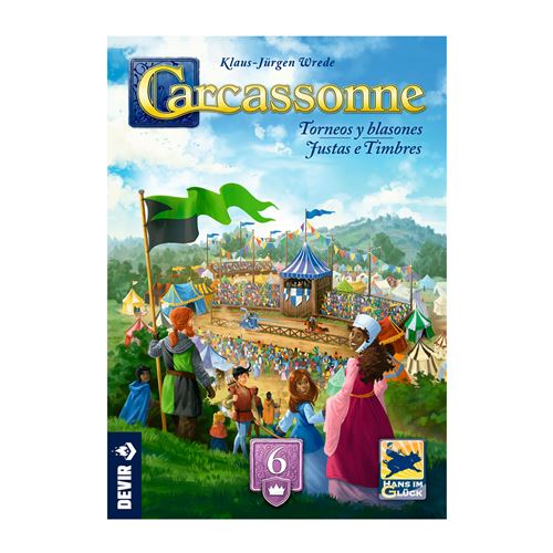 Jogo Carcassonne Expansão 6: Justas e Timbres - Devir - Image 2