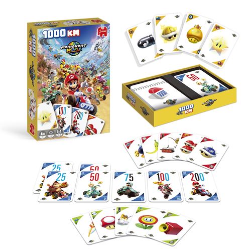 Jogo de Cartas 1000Km - Mario Kart World - Jumbo | Diset - Image 2