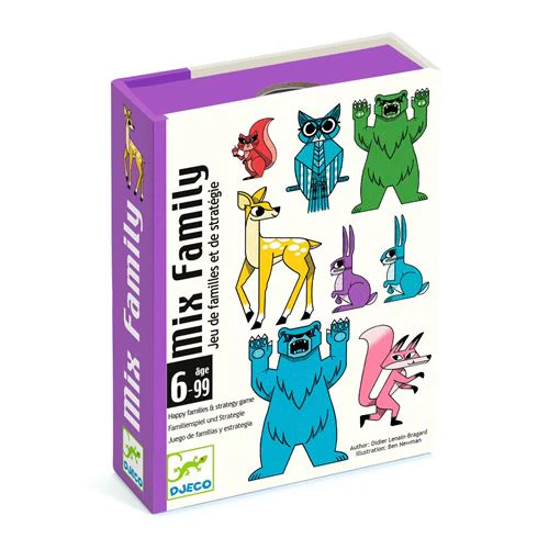 Jogo de Cartas de Estratégia Mix Familly - Djeco Toys