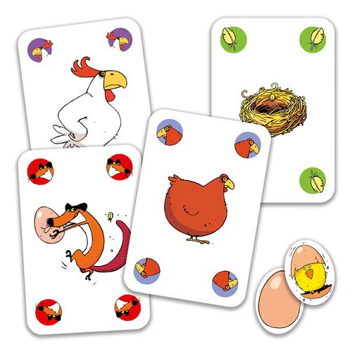 Jogo de Cartas Piou Piou - Djeco - Image 3